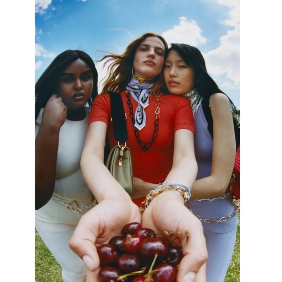 AZ FACTORY MyBody Stretch Knit Top Short Sleeve Athleisure Athletic Fitted Shirt - Picture 3 of 13